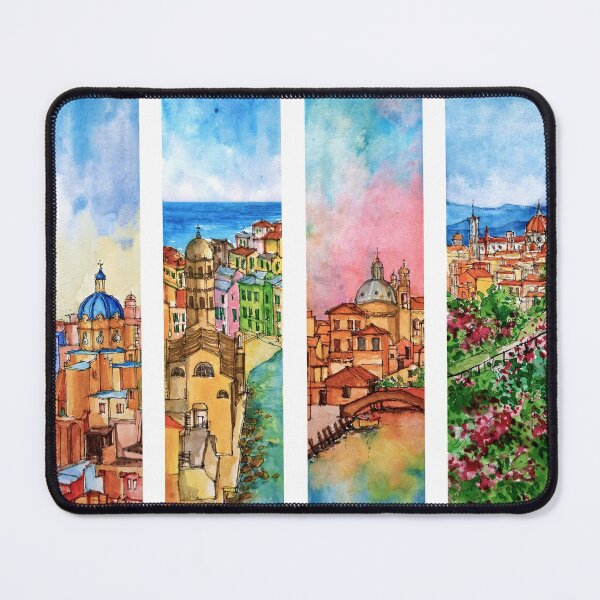 Item preview, Colors of Italy designed and sold by UrbanSageArt.