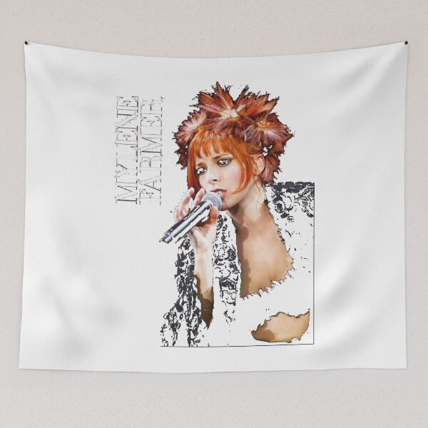 Item preview, French, Mylene Farmer, France, Meme, Joelle Guillaume Classic designed and sold by wishinjury.