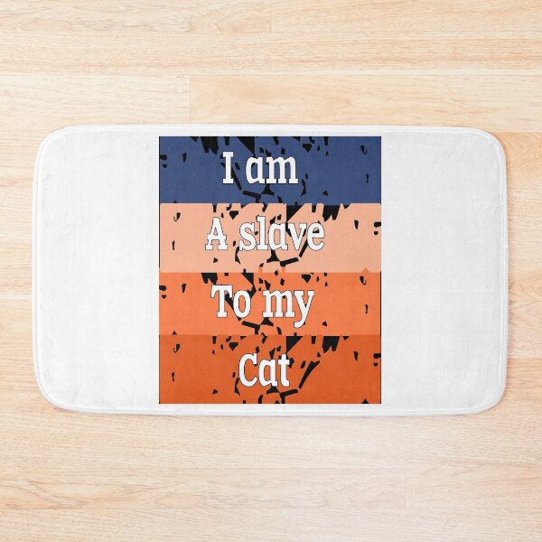 Item preview, I Am A Slave To My Cat - Love Catually designed and sold by Digitalme Designs.