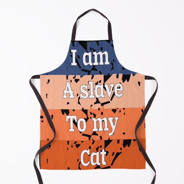 Item preview, I Am A Slave To My Cat - Love Catually designed and sold by Digitalme Designs.