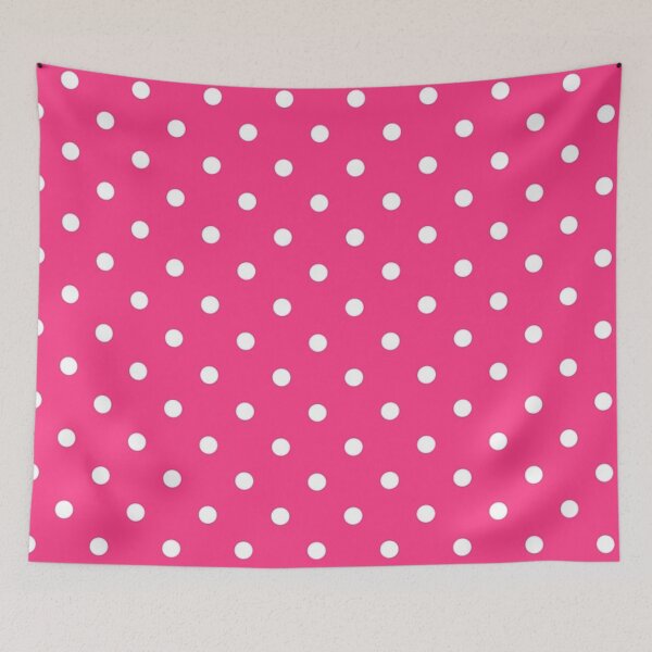 Item preview, Pink polka dots designed and sold by NoahDea.