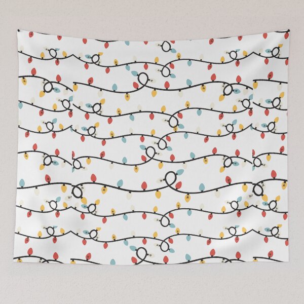 Item preview, Stringed festive Christmas lights  designed and sold by Hannahhh-banana.