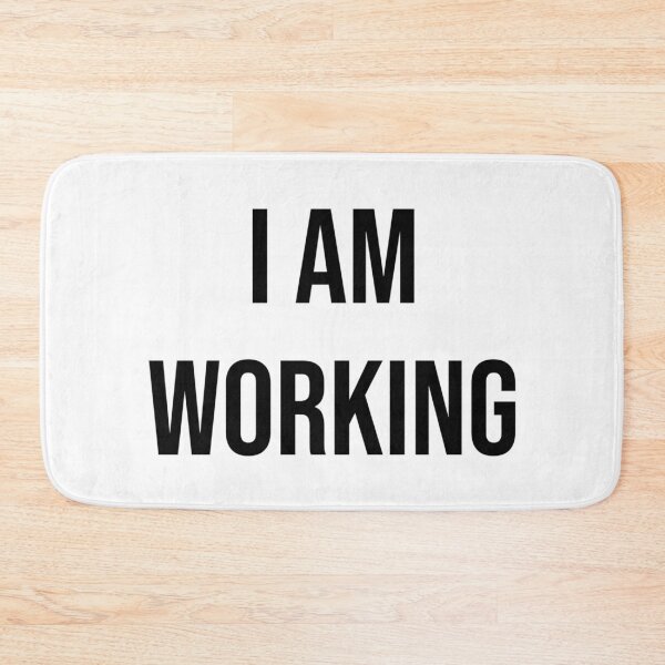 Item preview, I AM WORKING designed and sold by iamxxx.
