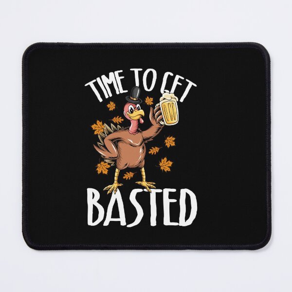 Aperçu de l'œuvre Great Funny Let's Get Basted Thanksgiving Turkey et la famille Pie Day correspondant aux vêtements de costume. créée et vendue par backtrending.