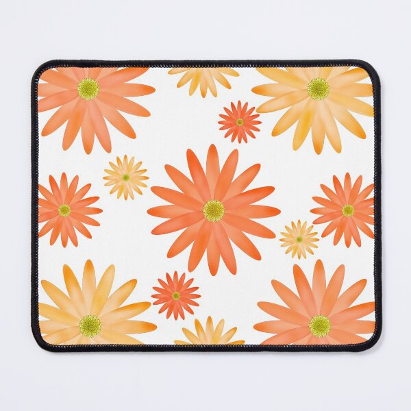 Item preview, Orange Flowers Pattern designed and sold by MarkUK97.