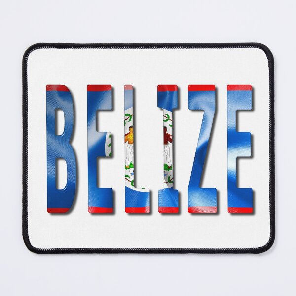 Item preview, Belize Word With Flag Texture designed and sold by MarkUK97.
