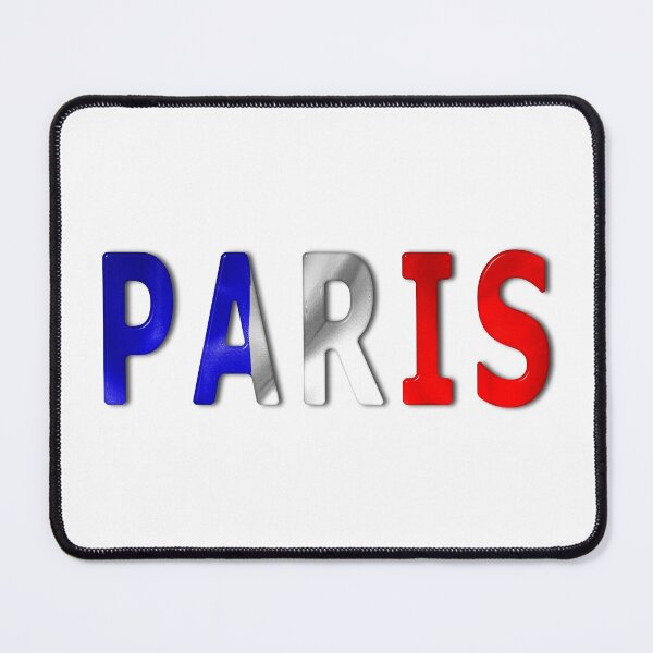 Item preview, Paris Word With Flag Texture designed and sold by MarkUK97.