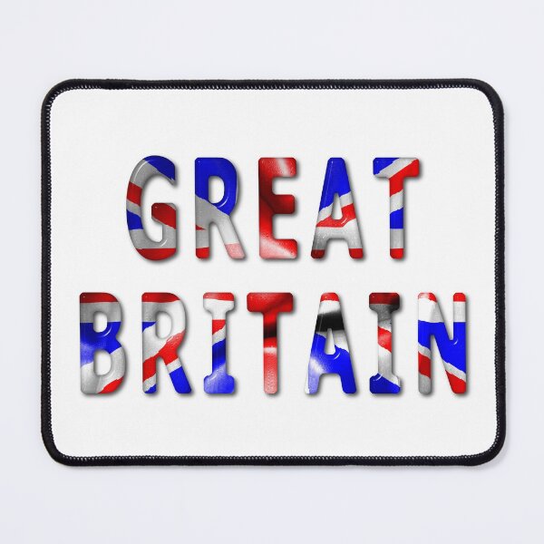 Item preview, Great Britain Word With Flag Texture designed and sold by MarkUK97.