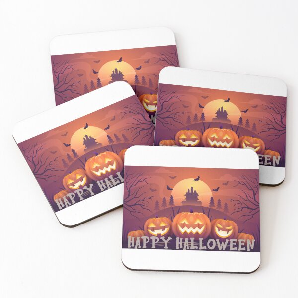 Item preview, happy halloween back ground pumpkunk designed and sold by QueenT-shirt.
