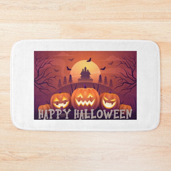 Item preview, happy halloween back ground pumpkunk designed and sold by QueenT-shirt.