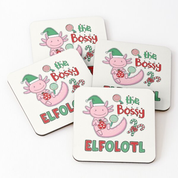 Item preview, Christmas Axolotl Elf - Bossy Elfolotl designed and sold by GrimButterfly.