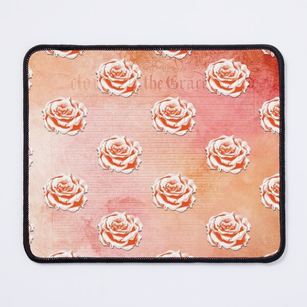 Item preview, Orange crystal retro roses designed and sold by NoahDea.
