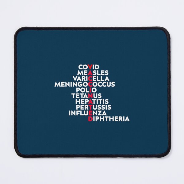 Item preview, Vaccinated Crossword Covid Measles Varicella Meningoccus Polio Tetanus Hepatitis Pertussis Influenza Diphtheria 2021 Trending  designed and sold by TallysClothes.