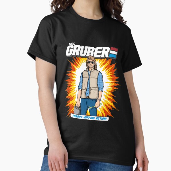 Aperçu de l'œuvre T-shirt Macgruber Figurine MacGruber créée et vendue par Muadinao.