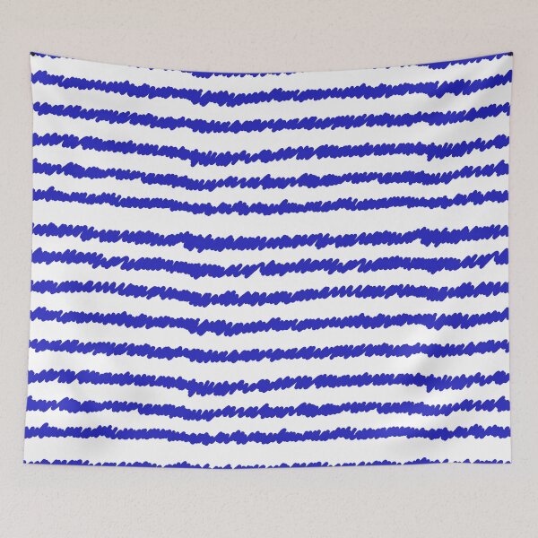 Item preview, Blue and white striped designed and sold by Orloff.