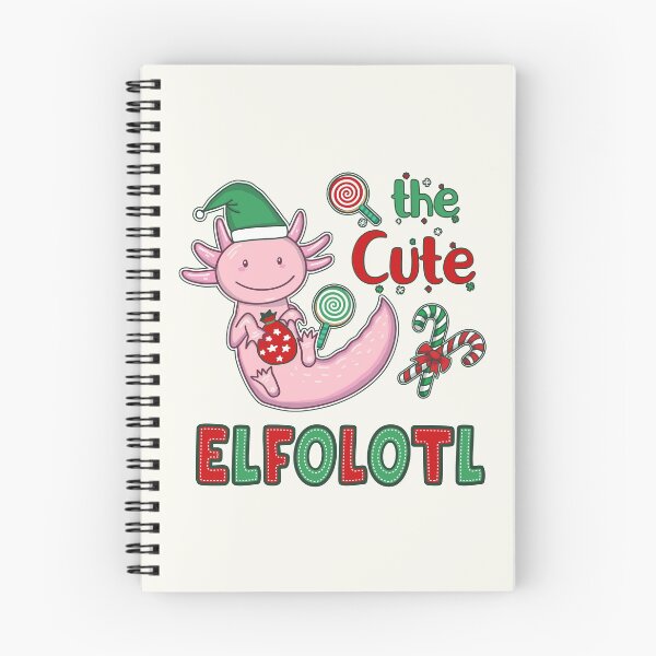 Item preview, Christmas Axolotl Elf - Cute Elfolotl designed and sold by GrimButterfly.