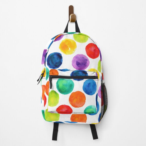 Item preview, Eye-catching of the colourful watercolour dot design. designed and sold by Trianglegreen.