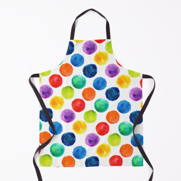 Item preview, Eye-catching of the colourful watercolour dot design. designed and sold by Trianglegreen.
