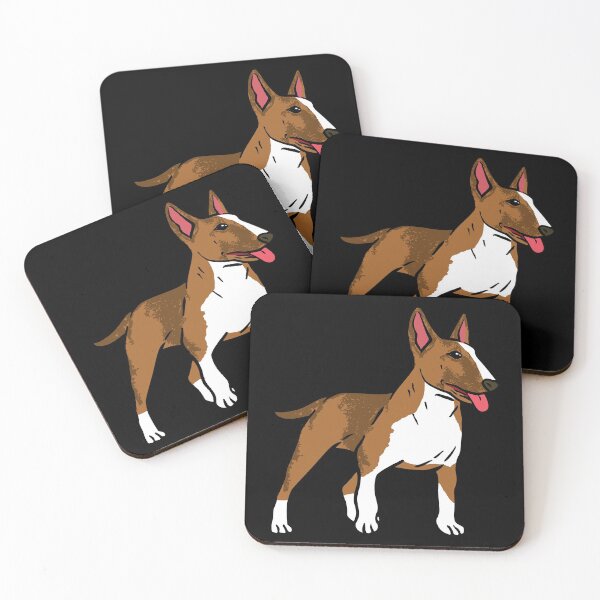 Item preview, Bull Terrier Dog|Cute Bull Terrier Cartoon designed and sold by yousseftalat2.
