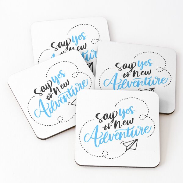 Item preview, Say Yes To New Adventure designed and sold by Parag's Travel Shop.