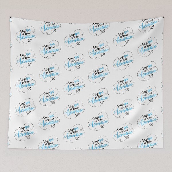 Item preview, Say Yes To New Adventure designed and sold by Parag's Travel Shop.