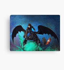 The Alpha Protects Them All Canvas Print