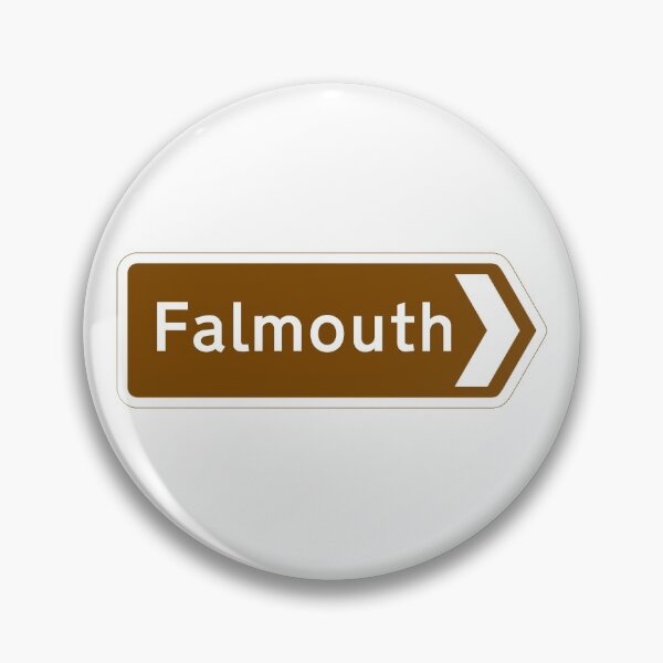 Item preview, Falmouth UK Tourist Direction Sign designed and sold by qlobba.