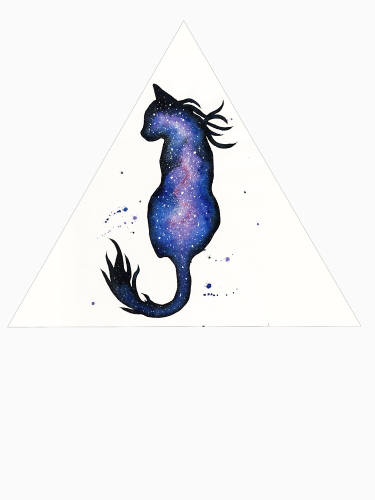 Purple Nebula Cat by creaturesofnat