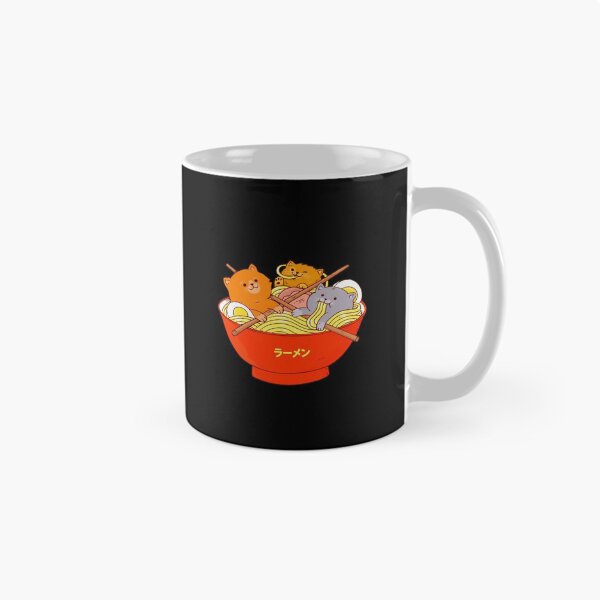 Item preview, Kawaii Anime Cat Shirt Japanese Ramen Noodles Gift designed and sold by HDankdesign.