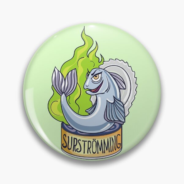 Item preview, Swedish surströmming illustration designed and sold by Kamila Nigmatullina.