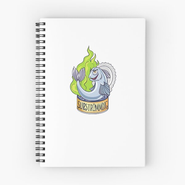 Item preview, Swedish surströmming illustration designed and sold by Kamila Nigmatullina.
