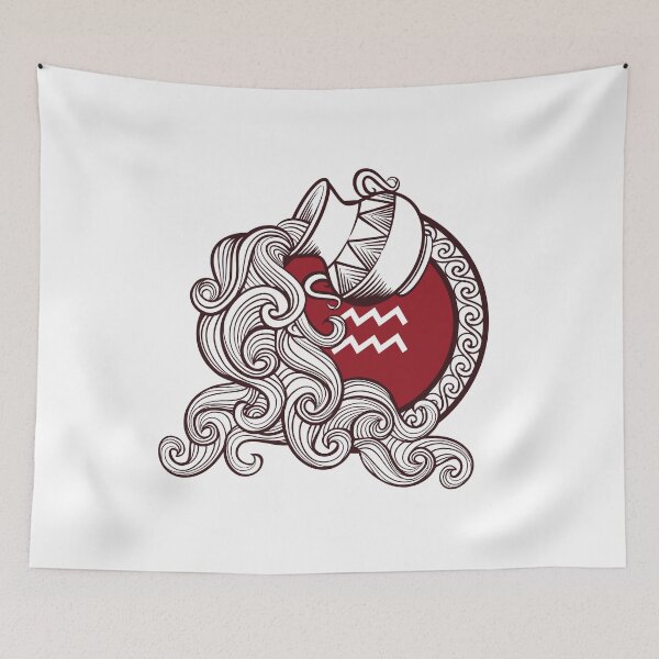 Item preview, Aquarius zodiac Sign designed and sold by uranus-art.
