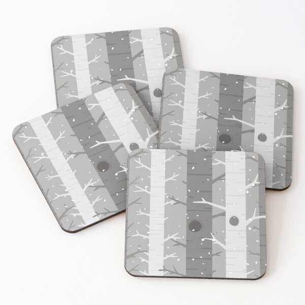 Item preview, snowfall among the trees designed and sold by space-kitten.