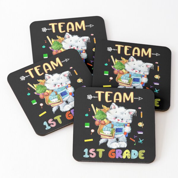 Item preview, Cats Team 1st Grade Back To School First Grade Funny  designed and sold by OloriHeritage.