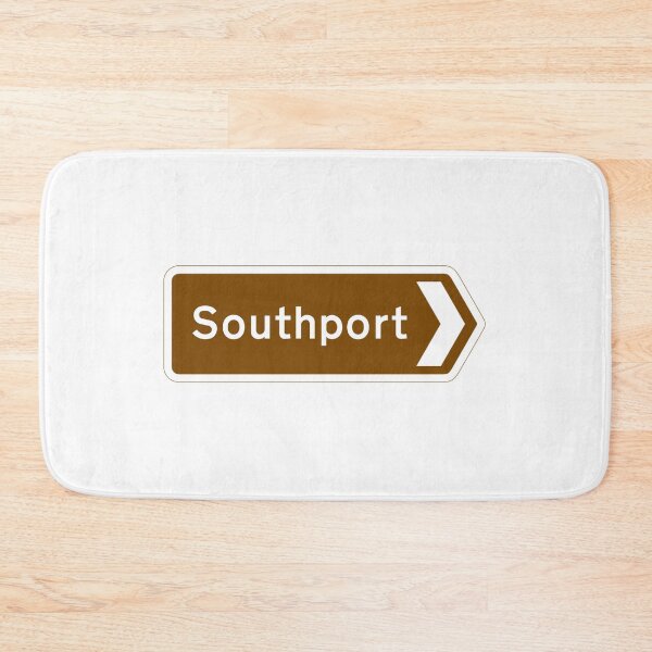 Item preview, Southport UK Tourist Direction Sign designed and sold by qlobba.