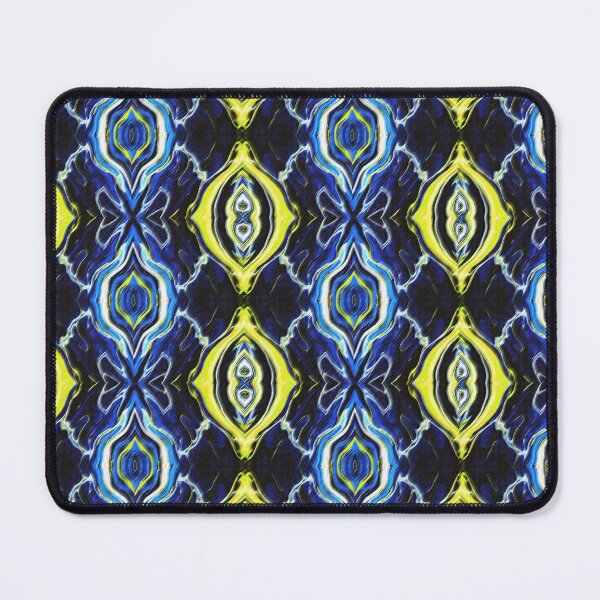 Item preview, Yellow and blue abstract design designed and sold by Vivid Studio.