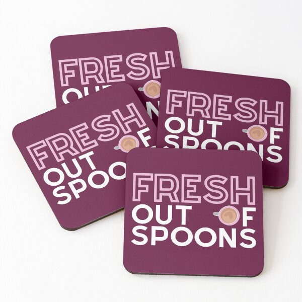 Item preview, FRESH Out Of Spoons - Spoonie designed and sold by SunnyAlloy.