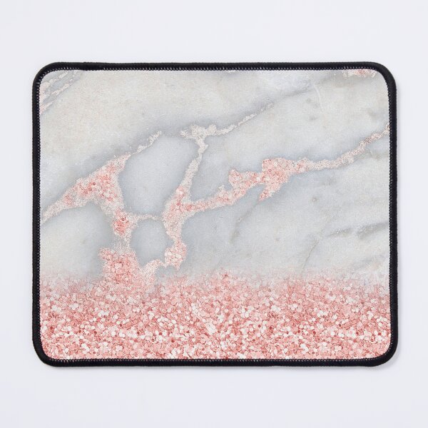 Item preview, Rosegold Glitter Pink Sparkle Faux Faux Marble designed and sold by MysticMarble.