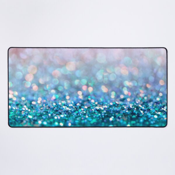 Item preview, Mermaid Rose Gold and Teal Blush Faux Glitter designed and sold by MysticMarble.
