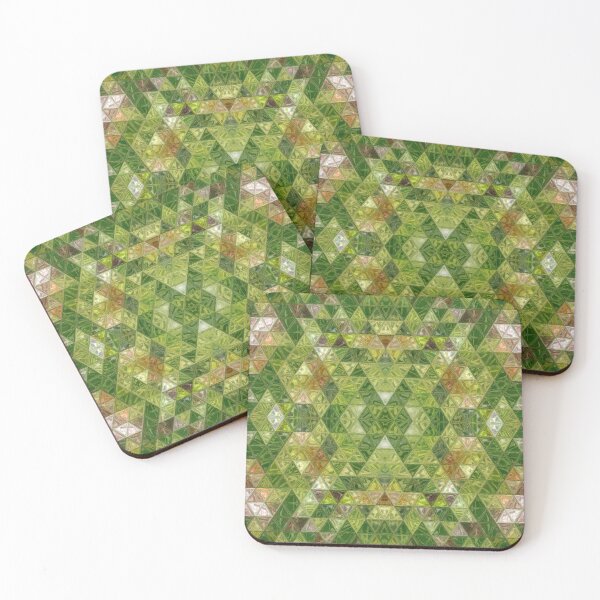 Item preview, Green Patchwork designed and sold by Jennifer Phipps.