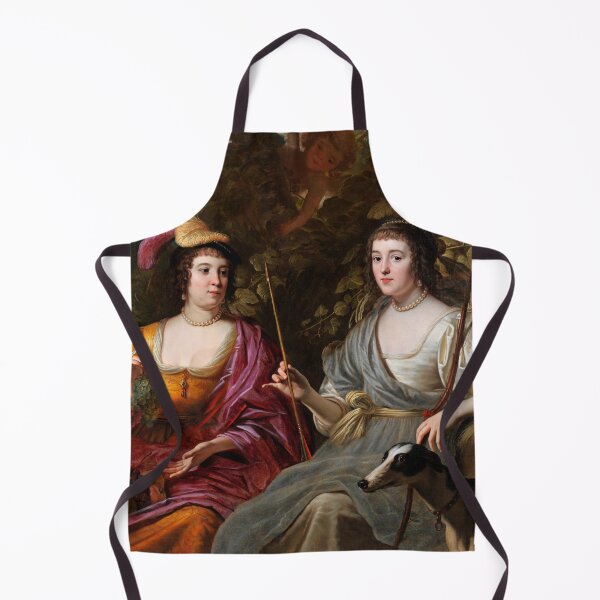 Item preview, Double Portrait of Amalia van Solms and Charlotte de La Trémoïlle - Gerard van Honthorst designed and sold by brushandframes.