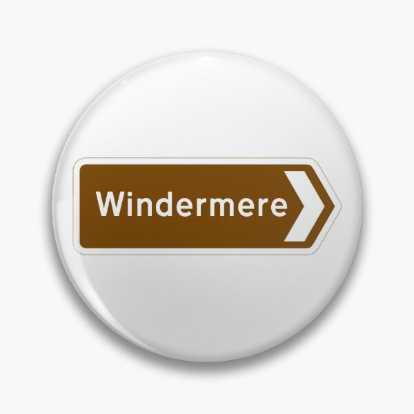 Item preview, Windermere UK Tourist Direction Sign designed and sold by qlobba.