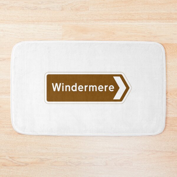 Item preview, Windermere UK Tourist Direction Sign designed and sold by qlobba.