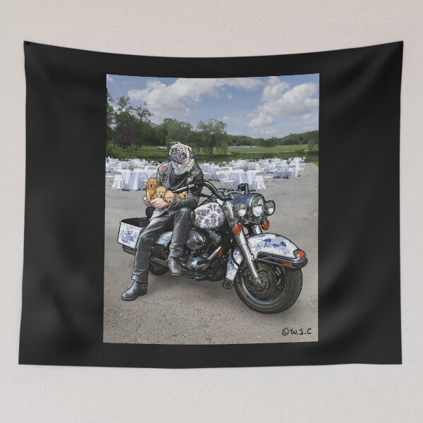 Item preview, Motorcycle Dogs designed and sold by Jay Chamberlin.