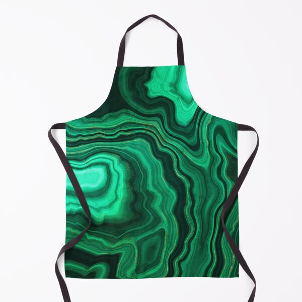 Item preview, Malachite Green Faux Marble with Gold Veins III designed and sold by MysticMarble.