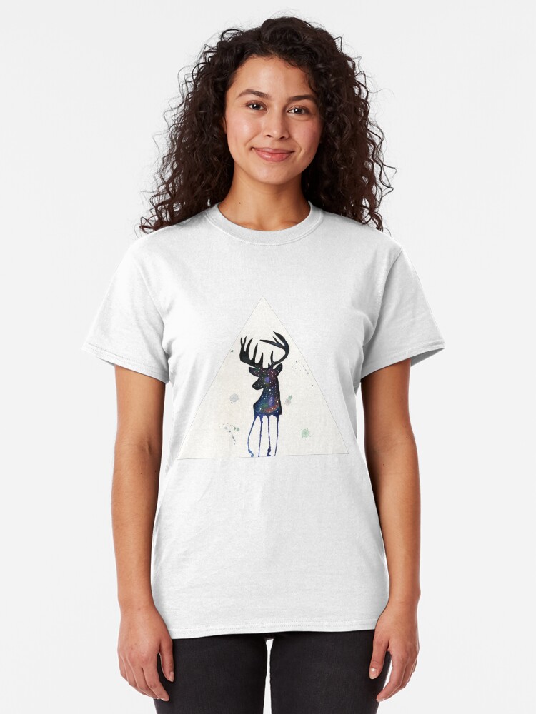 Alternate view of Spirit Nebula Stag Classic T-Shirt