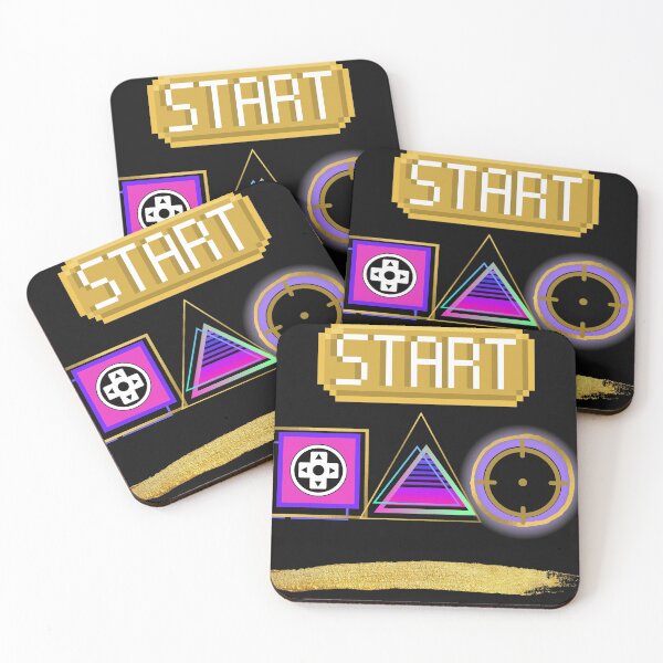 Item preview, PRESS START designed and sold by Axeel.art.