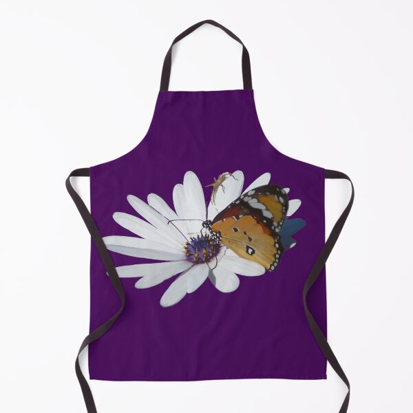 Item preview, White Daisy Butterfly And Spider Vector designed and sold by taiche.