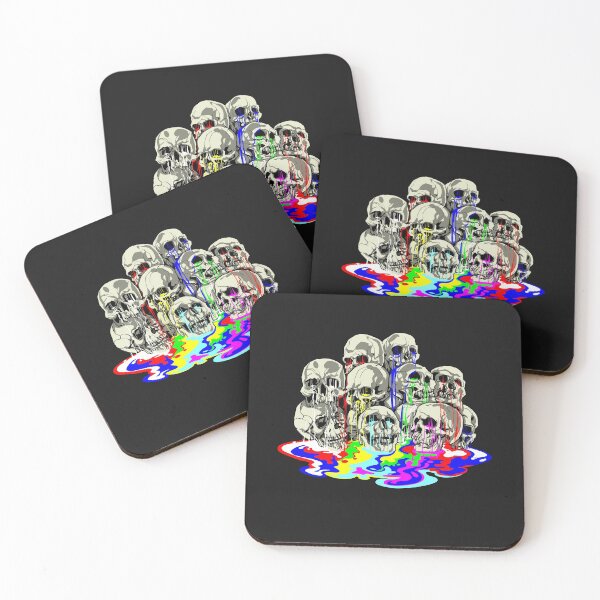 Item preview, Melting Skulls designed and sold by Zascanauta.