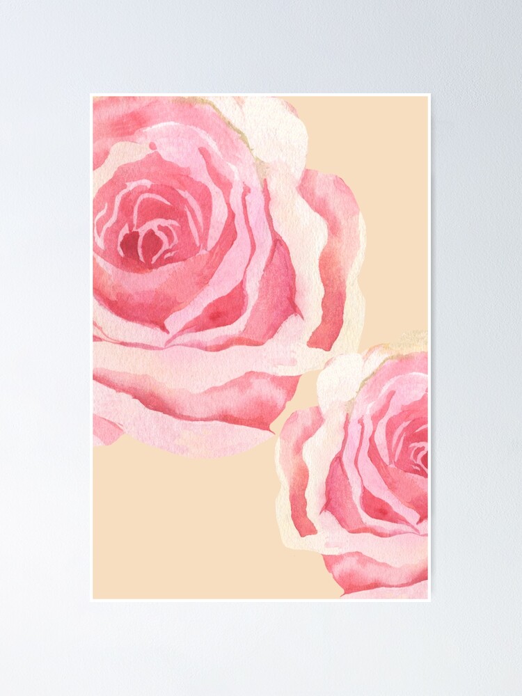 Thumbnail 1 of 3, Poster, French Roses designed and sold by ojasha.